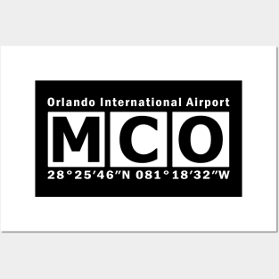 MCO Airport, Orlando International Airport Posters and Art